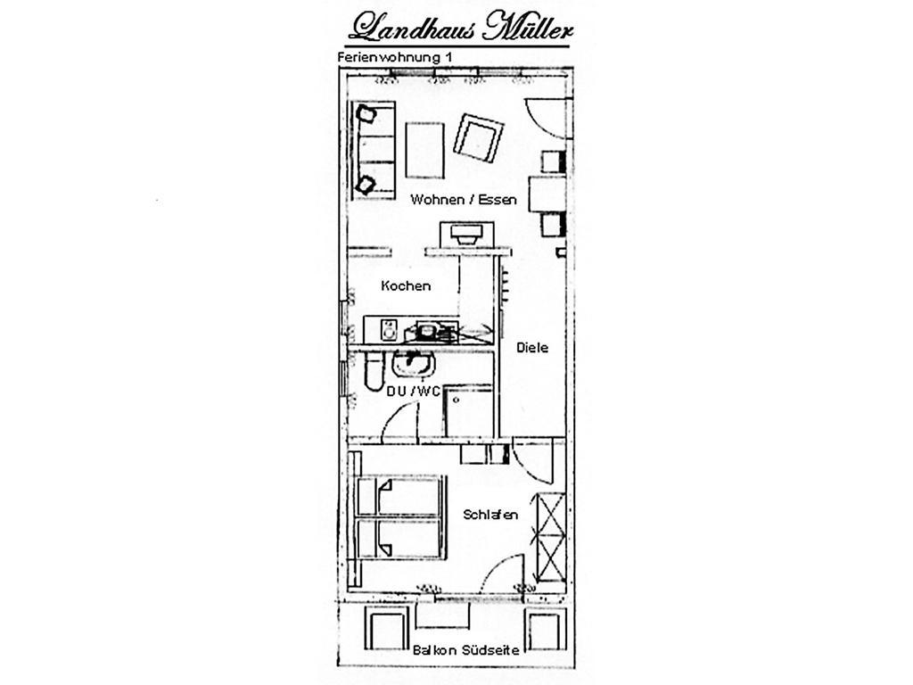 באד בירנבאך Landhaus Mueller מראה חיצוני תמונה